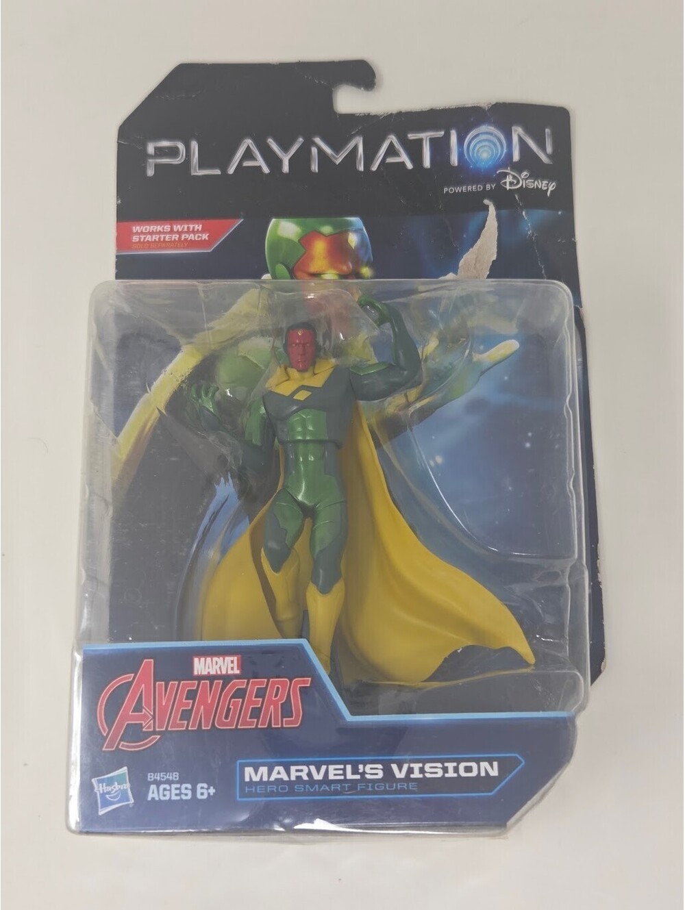 Marvel Avengers Playmation Vision Hero Smart Figure With Detached Card